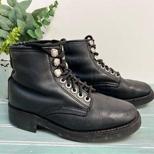 Vintage Harley Davidson Motorcycle Boots